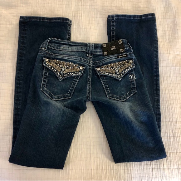 Miss Me Boot Cut Jeans 25 - Picture 7 of 8